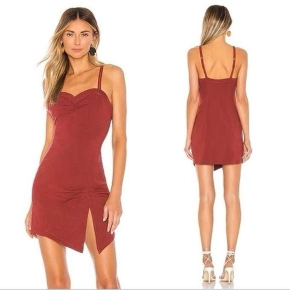 Free People Intimately Monroe Slit Mini Dress